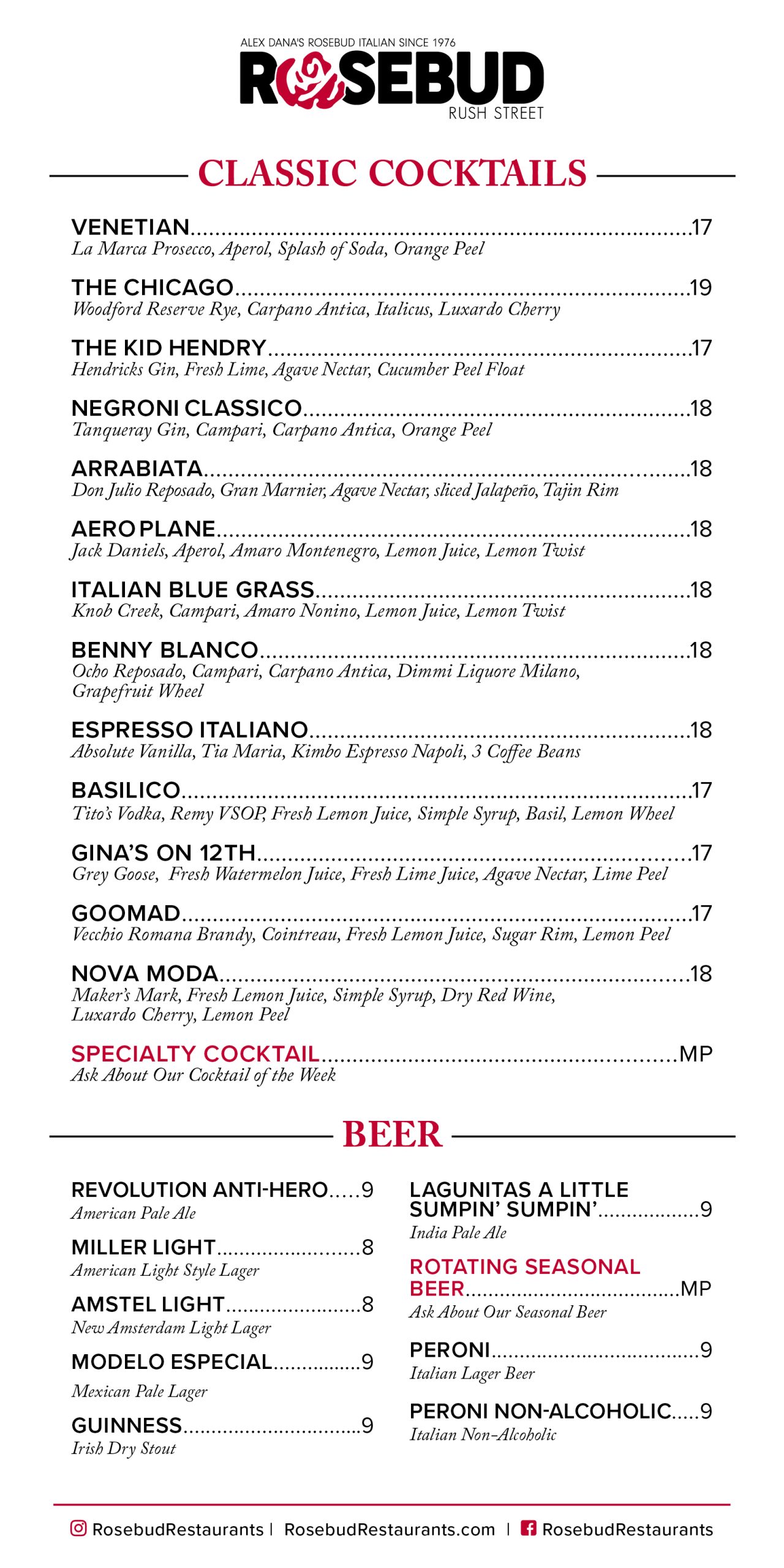 5 6 rush cocktails
