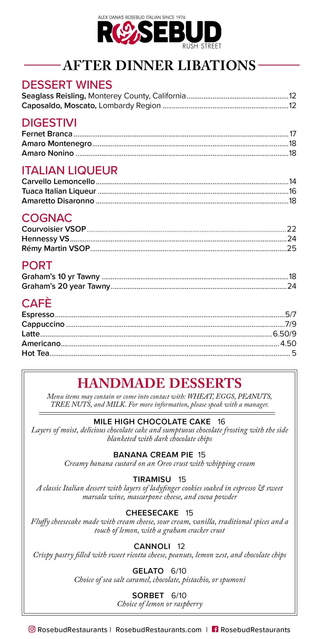 5 6 rush dessert