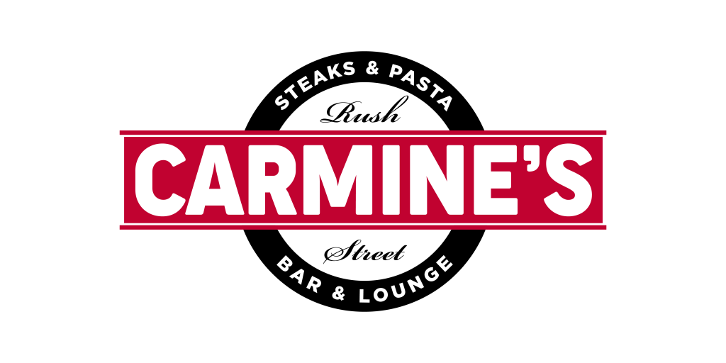 carmines rush logo black