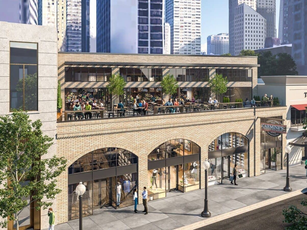 Rendering of Carmine's Chicago Renovation