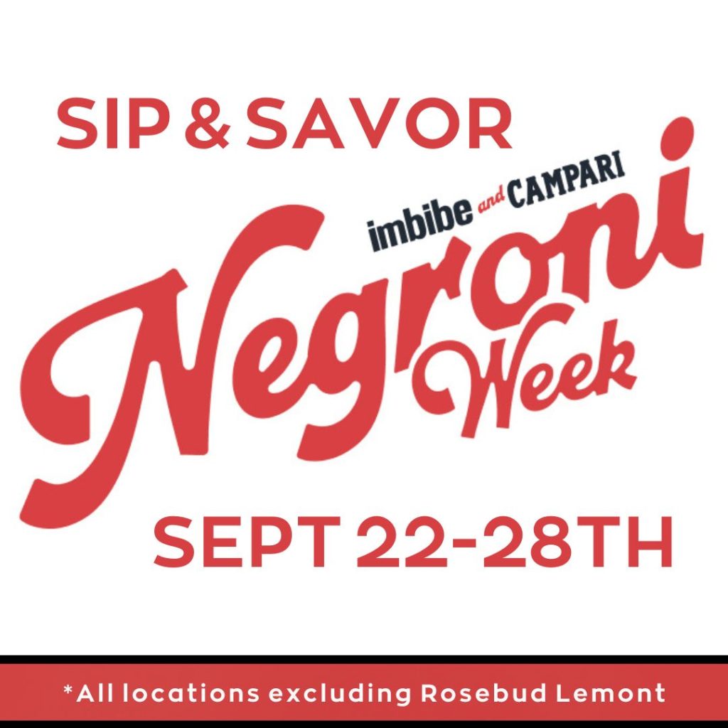 negroni week