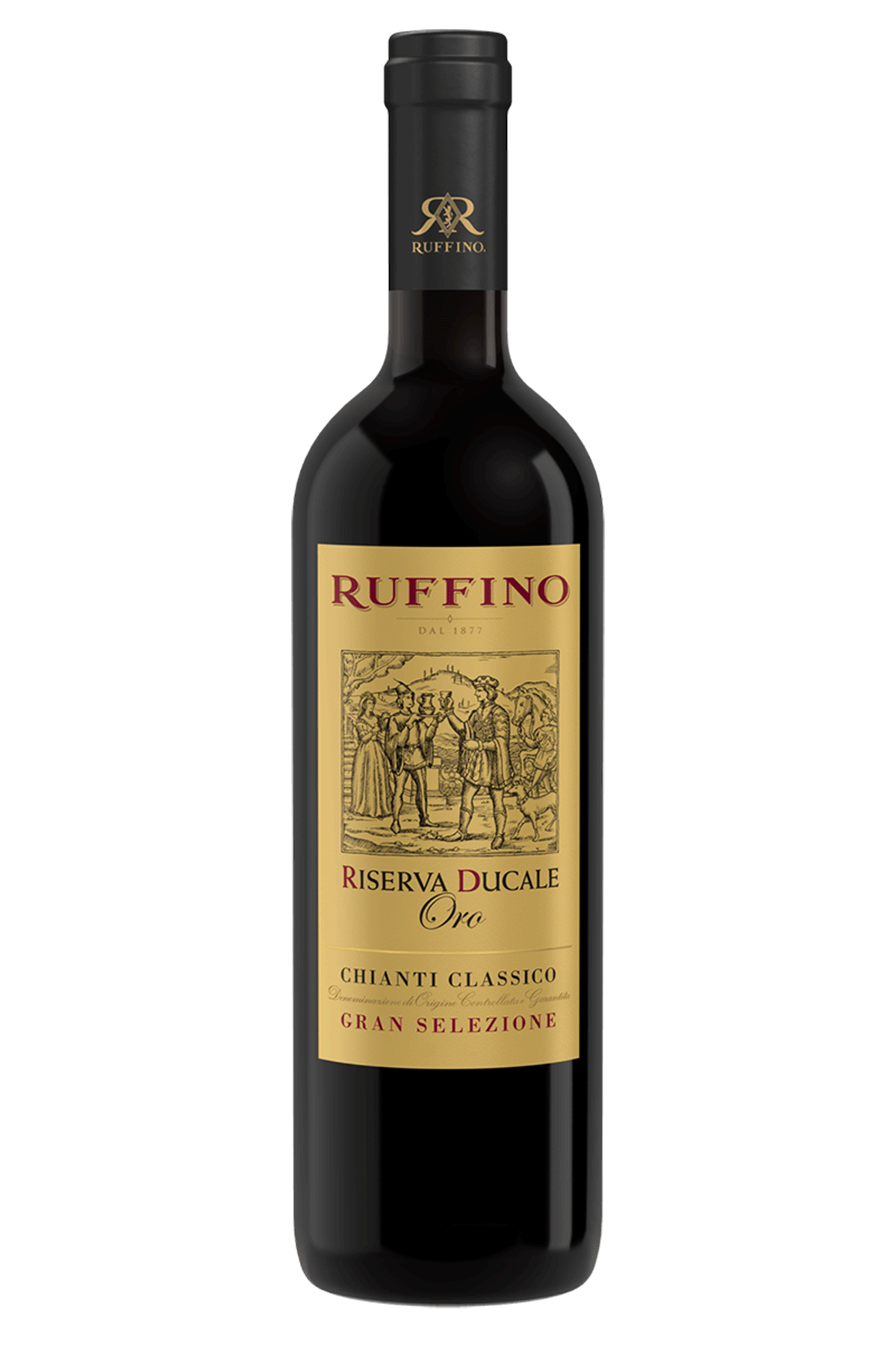 ruffino wine bottle